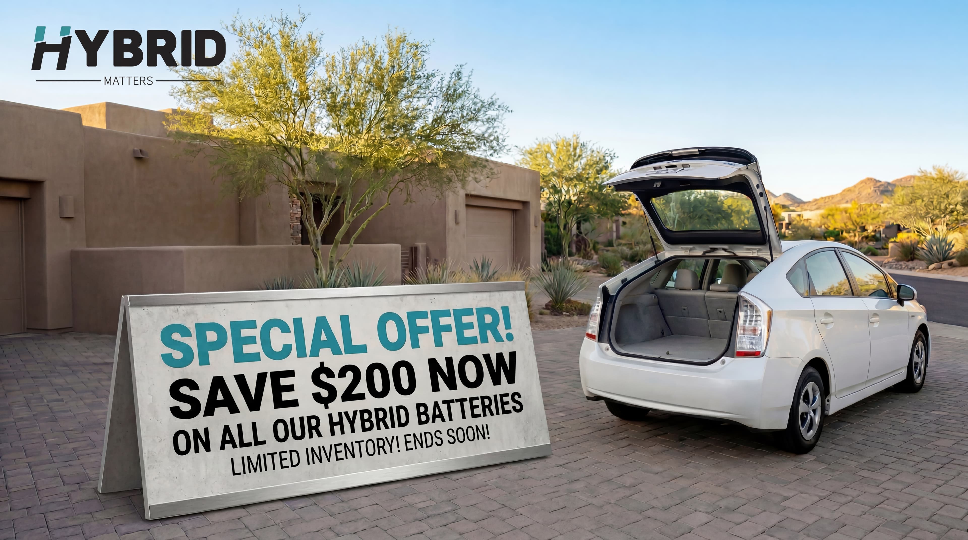 Hybrid Matters special offer: Save $200 on hybrid batteries (limited inventory)
