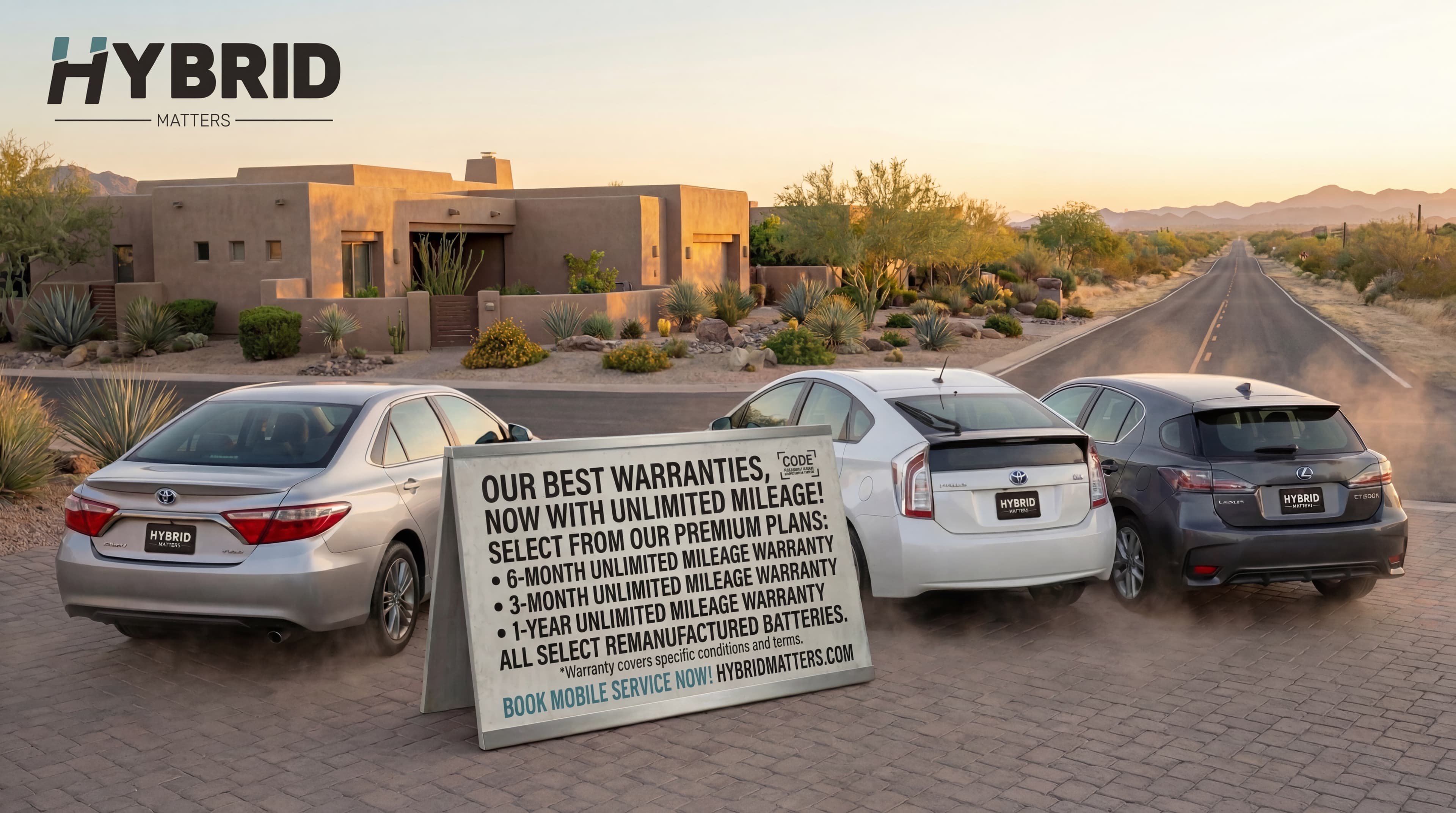 Hybrid Matters offer: Best warranties with unlimited mileage